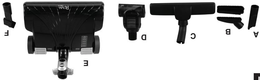 ROYAL SR30020 - INSTALLATION DES ACCESSORIES - 1