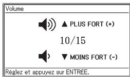 CASIO EW-F4000E - Pour régler le volume du son quand le son n'est pas fourni - 1