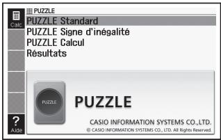 CASIO EW-F4000E - Résoudre un puzzle - 1