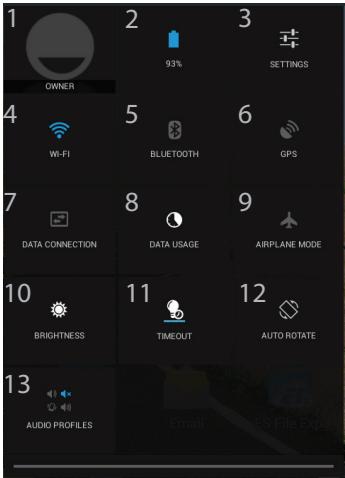 ARCHOS 79 COBALT - Иntepфс Android™ - 1