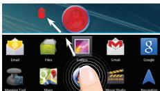 ARCHOS 79 COBALT - Removing a home screen item: - 1