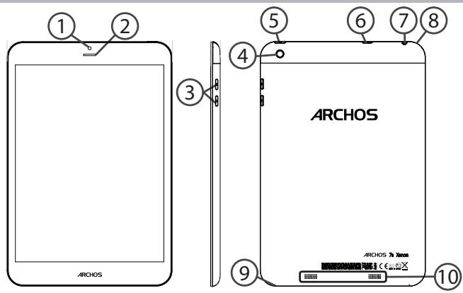 ARCHOS 79 COBALT - Beschrijving ARCHOS - 1
