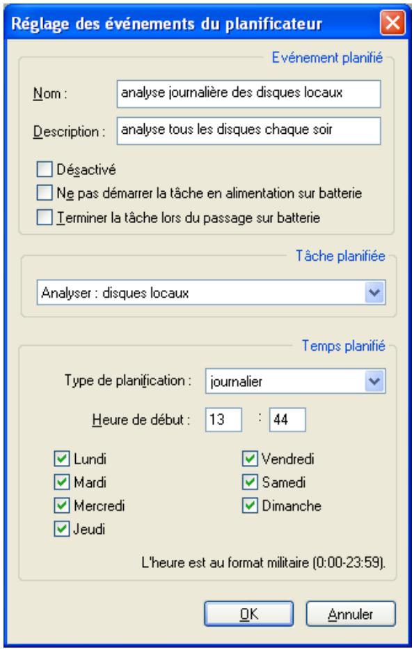 AVAST ANTIVIRUS EDITION PROFESSIONNELLE 4.8 - Planification - 1