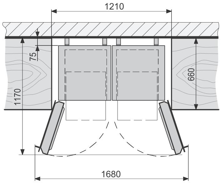 BRANDT BFL5456GB - POSITIONNEMENT - 3
