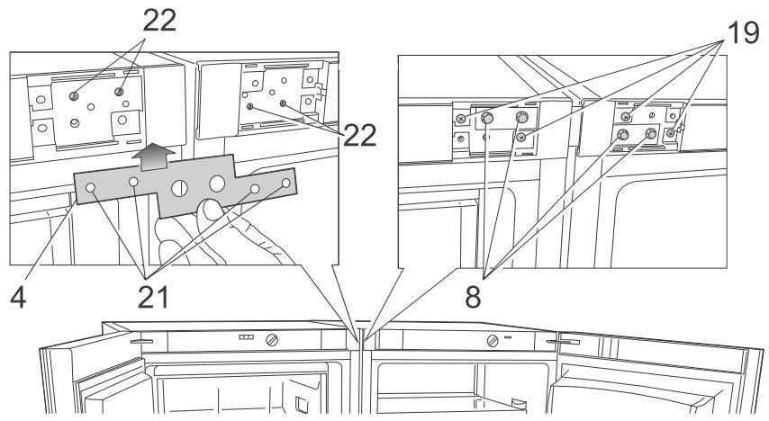 BRANDT BFL5456GB - Connecting the appliances - 6