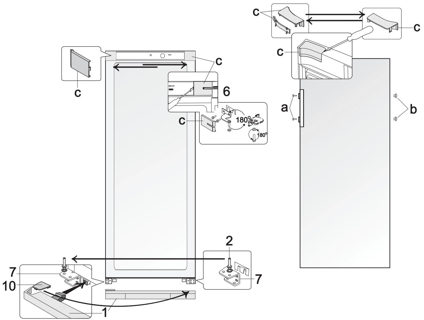 BRANDT BFL5456GB - ATTENTION! Éteignez l'appareil et débranche la prise électrique. - 1