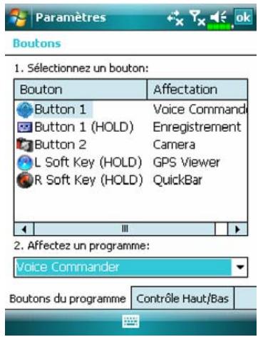 E-TEN M810 - Redéfinir les Boutons de Raccourci - 2