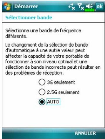 E-TEN M810 - Réglage du GPRS - 2