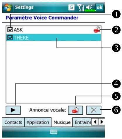 E-TEN M810 - Page de Configuration de la Musique - 1