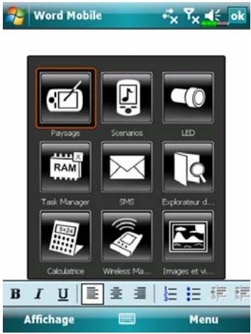 E-TEN M810 - Barre rapide - 1