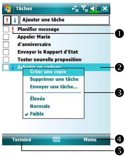 E-TEN M810 - Tâches: Maintenir une Liste去做 - 1