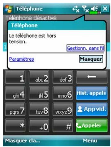 E-TEN M810 - Eteindre ou Allumer le Téléphone et Passer des Appels - 3