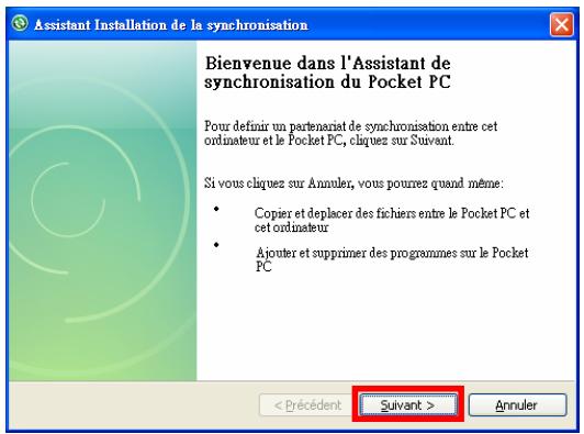 E-TEN M810 - Synchronisation USB - 2