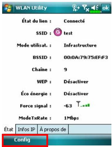 E-TEN M810 - Configurer Notre Réseau Sans Fil - 4