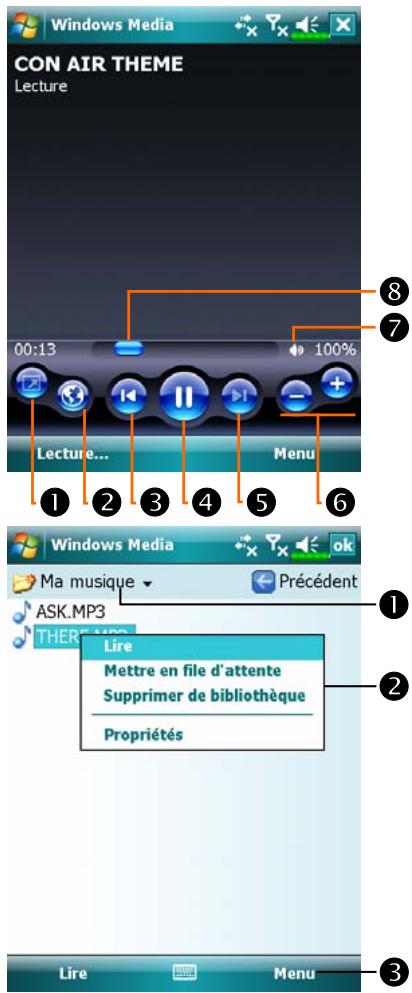 E-TEN M810 - Lecteur Windows Média - 1