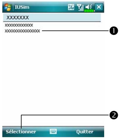 E-TEN M810 - Service SIM à valeur ajoutée - 1