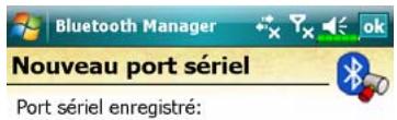 E-TEN M810 - Enregistrer un nouveau Port Série - 1