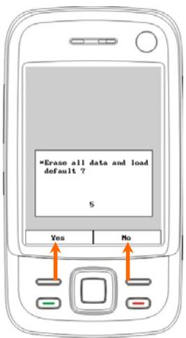 E-TEN M810 - Tapotecz, Programmes, Utilities fais Default Settings. - 3