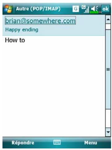 E-TEN M810 - Messagerie: - 4