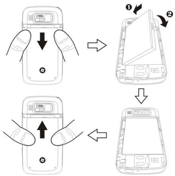 E-TEN M810 - Réinstaller ou Remplacer la Batterie - 1
