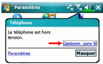 E-TEN X600 - Débuter une Connexion GPRS - 1