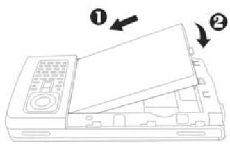 E-TEN X600 - Installer et Retirer la carte SIM - 3