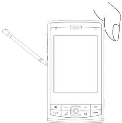 E-TEN X600 - Tapotec, Programmes, Utilities puis Default Settings. - 2
