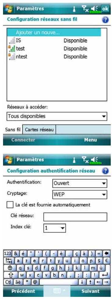 E-TEN X650 - Configurer Notre Réseau Sans Fil - 5