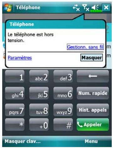 E-TEN X650 - Eteindre ou Allumer le Téléphone et Passer des Appels - 2