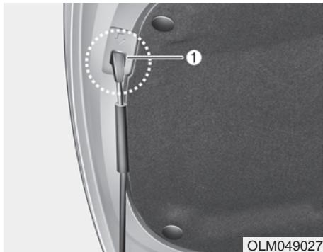 HUNDAI IX35 2010 - Ouverture du capot - 2
