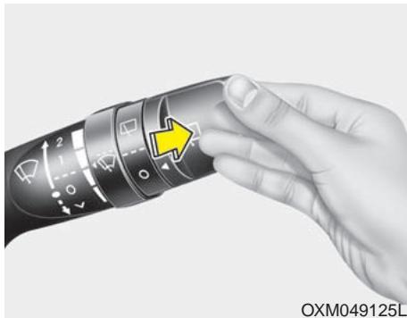 HUNDAI IX35 2010 - Commutateur d'essuie-glace et du lave-glace de la lunette arrête - 1