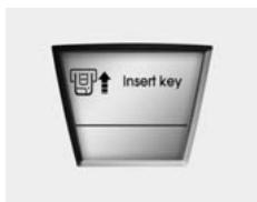 HUNDAI IX35 2010 - Insert key (Insérer la clé) - 1