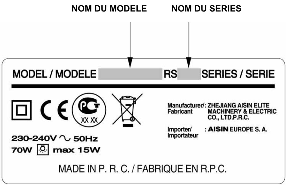 TOYOTA JEANS JSA21 - Étiquette modèle - 1