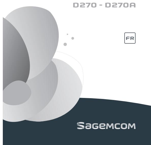 SAGEMCOM D270 DUO - Écouter vos messages à partir de la base - 2