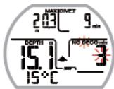 CRESSI LEONARDO - ALARME De preavis de decompression - 1