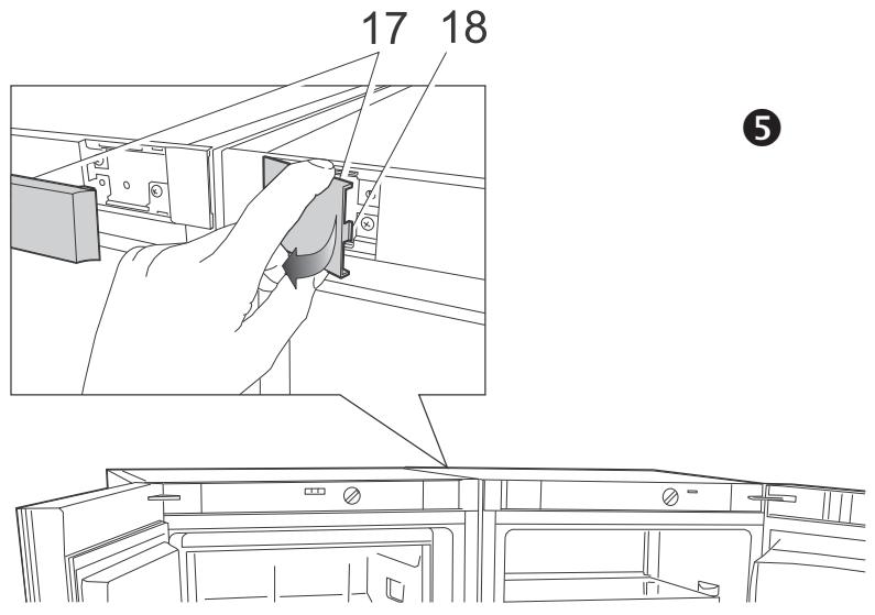 BRANDT BFL5636BW - Tilstutning af apparaterne - 4