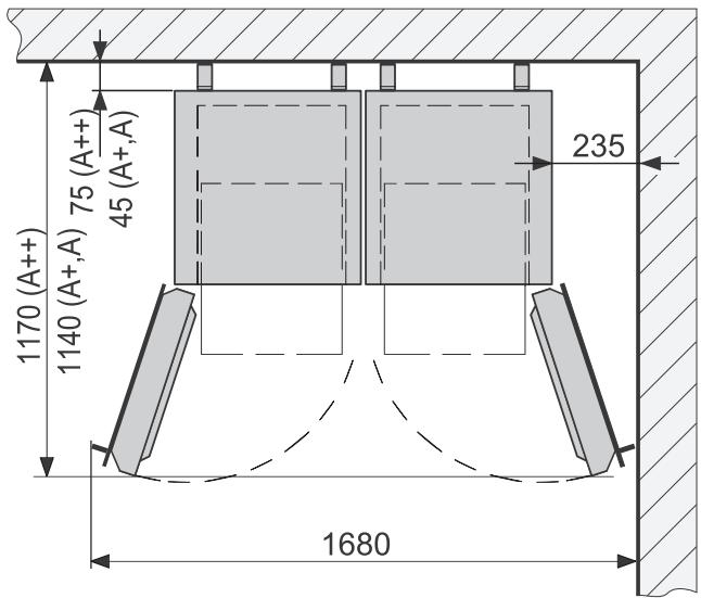 BRANDT BFL5636BW - UMÍSTÉNÍ - 4