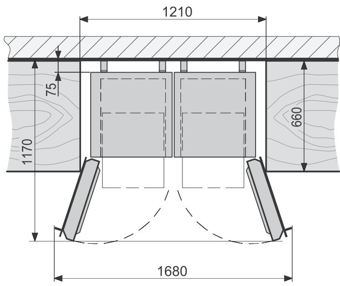 BRANDT BFL5636BW - POSITIONNEMENT - 3