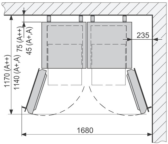BRANDT BFL5636BW - PLACERING - 4