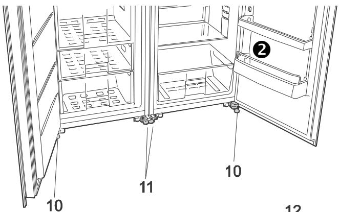BRANDT BFL5636BW - Preparing the appliances for connecting - 10
