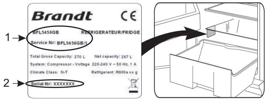 BRANDT BFL5636BW - GARANTIYDELSE - 1