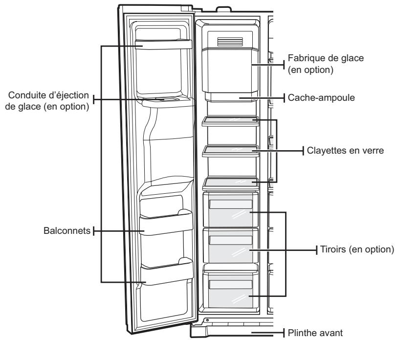 SAMSUNG RSA1ZTWP - Utilisation du distributeur d'eau - 4