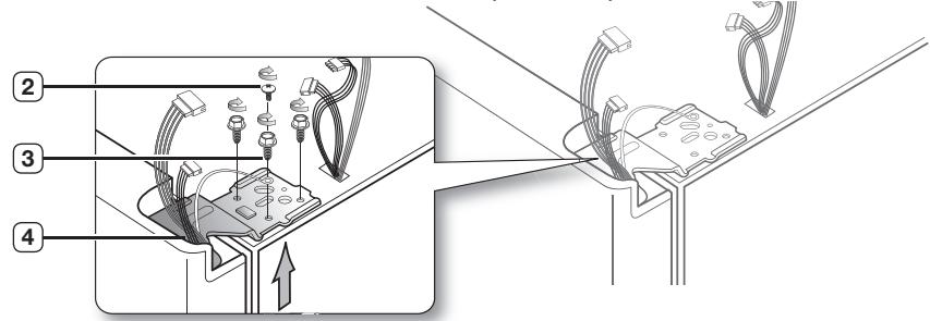 SAMSUNG RSA1ZTWP - Démontage de la porte du réfrigérateur - 2