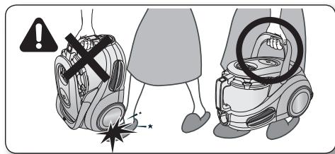 SAMSUNG SC-4380 - assemblage de l'aspirateur - 4