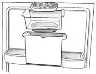 BRANDT BFS2266BW - Le filtré doit être changé après 1 mois d'utilisation. - 1
