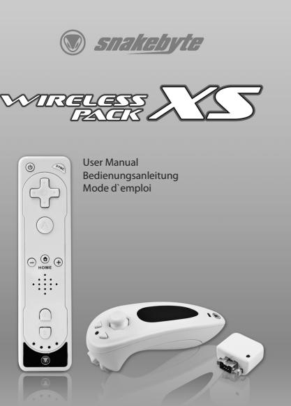 SNAKEBYTE WII WIRELESS PACK XS - Comment synchroniser en mode standard : - 1
