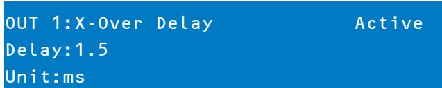 ELECTRO-VOICE DX46 - Crossover Alignment Delay - 1