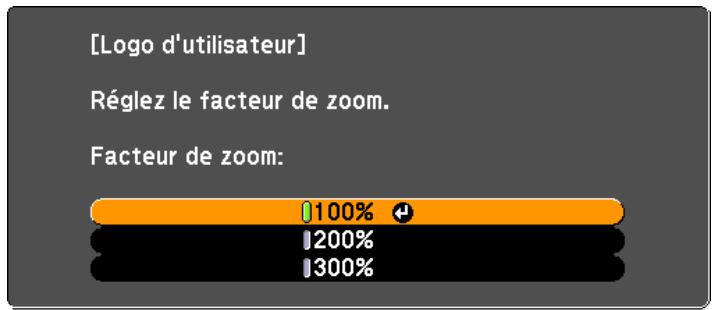 EPSON EB-425W - Quand le message "accepter cette image comme logo utiliseur ?" s'affiche, choisissez oui. - 4