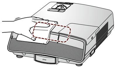 EPSON MG-850HD - Nettoyez le projecteur. - 1