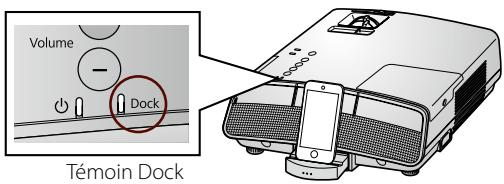 EPSON MG-850HD - Vérification du témoin dock - 1